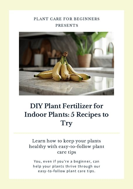 DIY Plant Fertilizer for Indoor Plants: 5 Recipes to Try