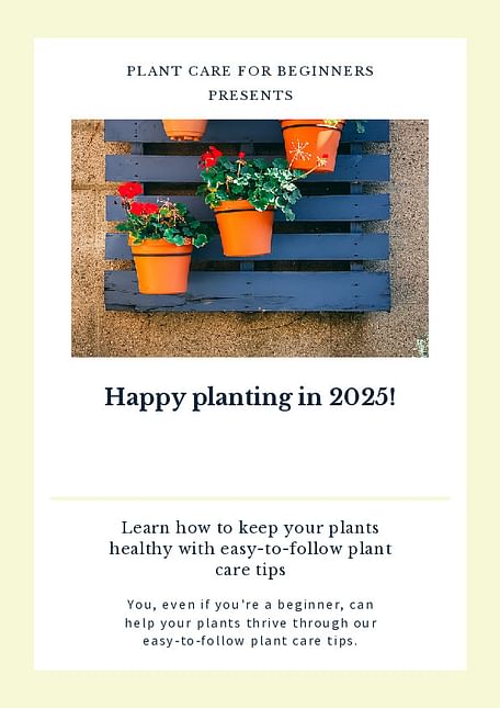 Happy planting in 2025!