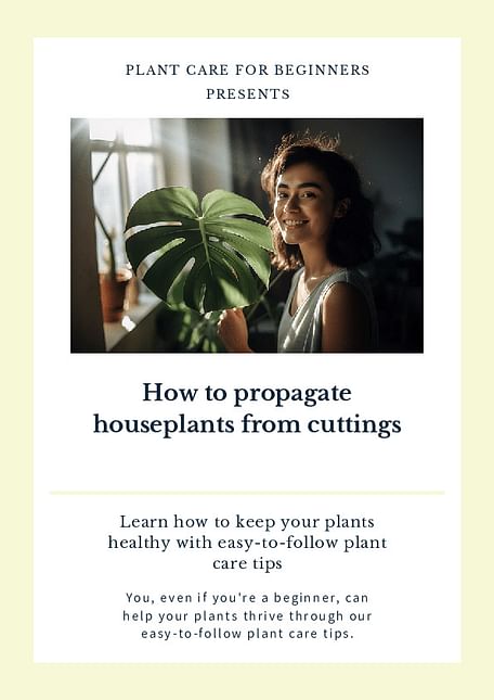 How to propagate houseplants from cuttings