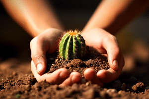 What is cactus/succulent soil made of and how does it work?