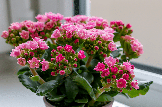 Kalanchoe in bright light