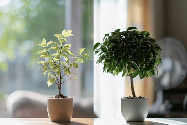 Strong ficus stem